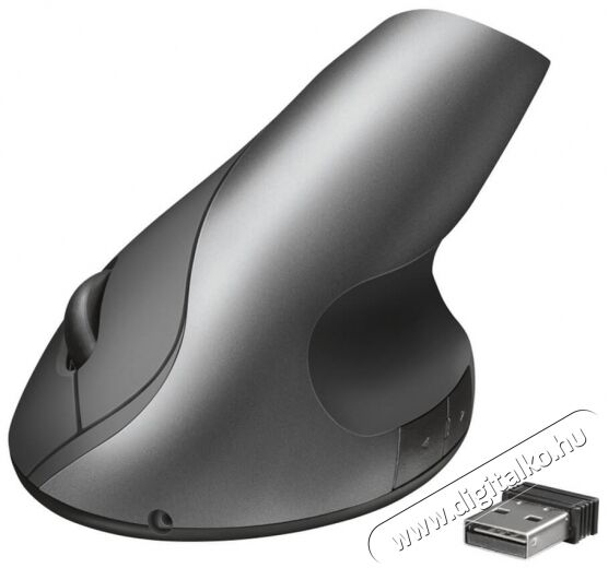 Trust Varo vezeték nélküli ergonomikus egér (22126) Iroda és számítástechnika - Egér - Vezeték nélküli egér - 331562