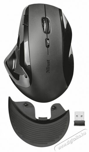 Trust Vergo Wireless Ergonomic Comfort Mouse Iroda és számítástechnika - Egér - Vezeték nélküli egér - 346124