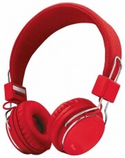 Trust Ziva összehajtható headset (21822) - piros Audio-Video / Hifi / Multimédia - Fül és Fejhallgatók - Fejhallgató mikrofonnal / headset - 332831
