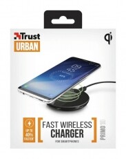 Trust Primo10 vezeték nélküli töltő (22861) Mobil / Kommunikáció / Smart - Mobiltelefon kiegészítő / tok - Hálózati-, autós töltő - 341309