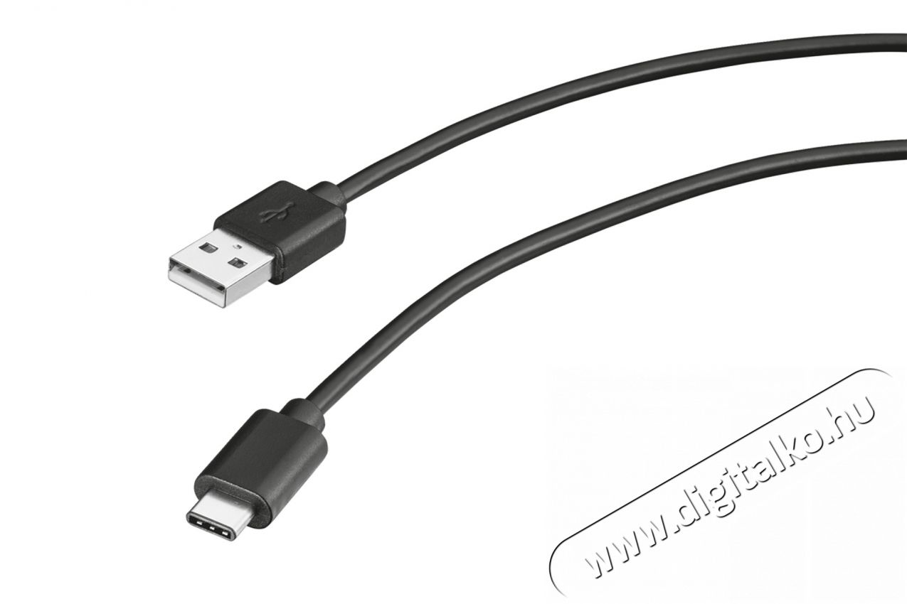 Trust USB2.0/USB-C átalakító kábel (20445) Iroda és számítástechnika - Számítógép tartozék - USB kábel - 318165