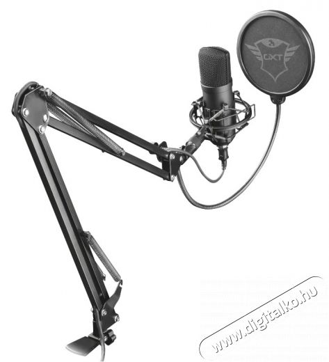 Trust GXT 252+ Emita Plus Streaming gamer mikrofon Fotó-Videó kiegészítők - Mikrofon - Mikrofon rádióknak - 368565