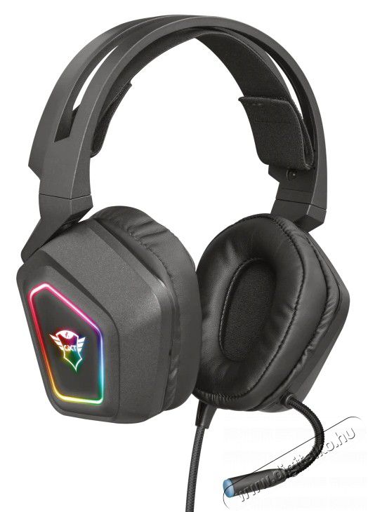 Trust  GXT 450 Blizz RGB 7.1 Surround USB gamer fejhallgat&oacute; Audio-Video / Hifi / Multim&eacute;dia - F&uuml;l &eacute;s Fejhallgat&oacute;k - Fejhallgat&oacute; mikrofonnal / headset - 368594