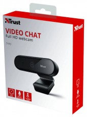 Trust Tyro Full HD mikrofonos webkamera - fekete Iroda és számítástechnika - Webkamera - 368603