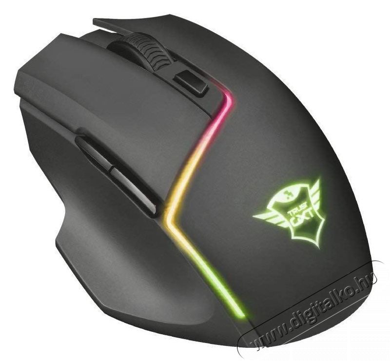 Trust GXT 161 Disan vezeték nélküli gamer egér - fekete Iroda és számítástechnika - Egér - Vezeték nélküli egér - 368588