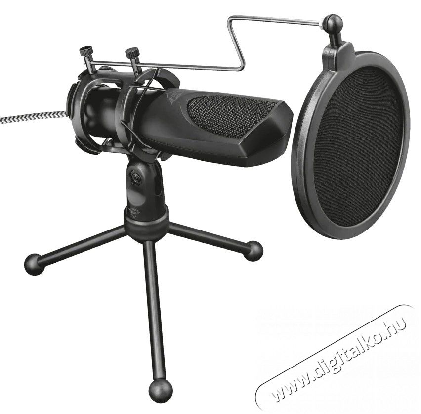 Trust GXT 232 Mantis Streaming USB gamer mikrofon Iroda és számítástechnika - Egyéb számítástechnikai termék - 368527