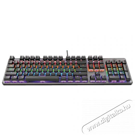 Trust GXT 865 Asta HUN USB mechanikus gamer billentyűzet - fekete Iroda és számítástechnika - Billentyűzet / billentyűzet szett - Vezetékes - 368552