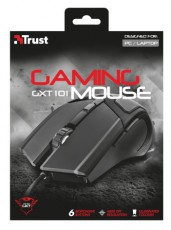 Trust GXT 101 Gamer egér (21044) Iroda és számítástechnika - Egér - Vezetékes egér - 307409