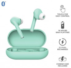 Trust Nika Touch Bluetooth true wireless headset - türkiz Audio-Video / Hifi / Multimédia - Fül és Fejhallgatók - Fülhallgató mikrofonnal / headset - 368549
