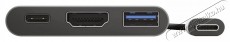 Trust Dalyx 3in1 USB-C adapter Iroda és számítástechnika - Notebook kiegészítő - USB hub / elosztó - 379947