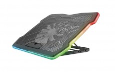 Trust GXT 1126 AURA RGB notebook hűtőpad Iroda és számítástechnika - Notebook kiegészítő - Egyéb notebook kiegészítő - 379950