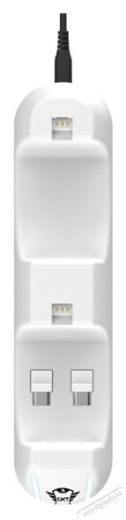 Trust GXT 251 Duo PS5 kontroller töltő állomás - fehér Iroda és számítástechnika - Játék konzol - Kiegészítő - 379955