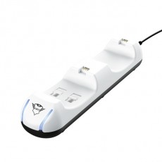 Trust GXT 251 Duo PS5 kontroller töltő állomás - fehér Iroda és számítástechnika - Játék konzol - Kiegészítő - 379955