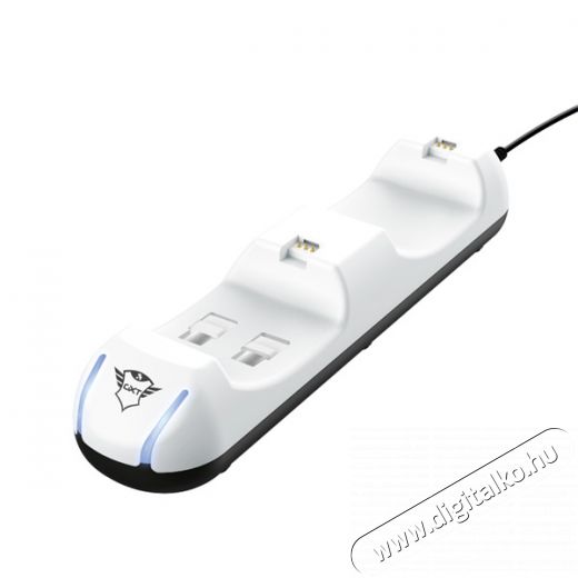 Trust GXT 251 Duo PS5 kontroller töltő állomás - fehér Iroda és számítástechnika - Játék konzol - Kiegészítő - 379955