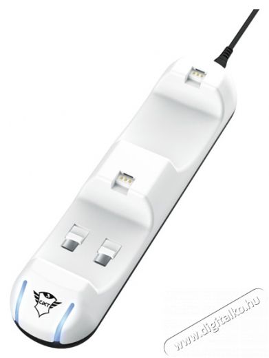 Trust GXT 251 Duo PS5 kontroller töltő állomás - fehér Iroda és számítástechnika - Játék konzol - Kiegészítő - 379955