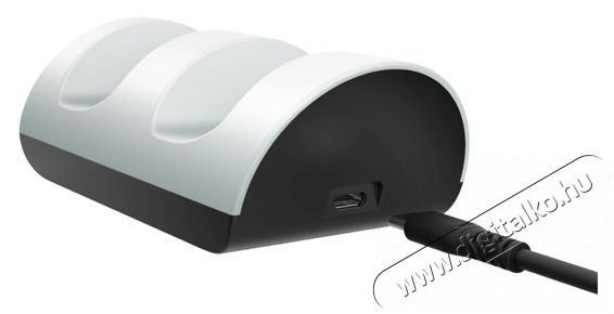 Trust GXT 254 Duo PS5 kontroller töltő állomás - fehér Iroda és számítástechnika - Játék konzol - Kiegészítő - 379956