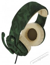 Trust GXT 411C Radius gamer fejhallgató - zöld terepszínű Audio-Video / Hifi / Multimédia - Fül és Fejhallgatók - Fejhallgató mikrofonnal / headset - 379961