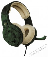 Trust GXT 411C Radius gamer fejhallgató - zöld terepszínű Audio-Video / Hifi / Multimédia - Fül és Fejhallgatók - Fejhallgató mikrofonnal / headset - 379961