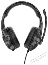 Trust GXT 411K Radius gamer fejhallgató - fekete terepszínű Audio-Video / Hifi / Multimédia - Fül és Fejhallgatók - Fejhallgató mikrofonnal / headset - 379962