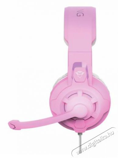 Trust GXT 411P Radius gamer fejhallgató - pink Audio-Video / Hifi / Multimédia - Fül és Fejhallgatók - Fejhallgató mikrofonnal / headset - 379963