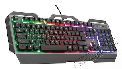 Trust GXT 856 Torac HUN USB gamer billentyűzet - fekete Iroda és számítástechnika - Billentyűzet / billentyűzet szett - Vezetékes - 379973