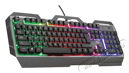 Trust GXT 856 Torac HUN USB gamer billentyűzet - fekete Iroda és számítástechnika - Billentyűzet / billentyűzet szett - Vezetékes - 379973