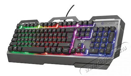 Trust GXT 856 Torac HUN USB gamer billentyűzet - fekete Iroda és számítástechnika - Billentyűzet / billentyűzet szett - Vezetékes - 379973