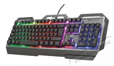 Trust GXT 856 Torac HUN USB gamer billentyűzet - fekete Iroda és számítástechnika - Billentyűzet / billentyűzet szett - Vezetékes - 379973