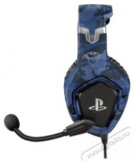 Trust GXT Forze-B PS4 gamer fejhallgató - kék Audio-Video / Hifi / Multimédia - Fül és Fejhallgatók - Fejhallgató mikrofonnal / headset - 379976