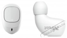 Trust Nika Compact True Wireless Bluetooth fülhallgató - fehér Audio-Video / Hifi / Multimédia - Fül és Fejhallgatók - Fülhallgató mikrofonnal / headset - 379981