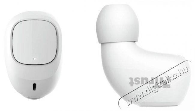Trust Nika Compact True Wireless Bluetooth fülhallgató - fehér Audio-Video / Hifi / Multimédia - Fül és Fejhallgatók - Fülhallgató mikrofonnal / headset - 379981