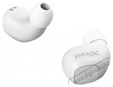 Trust Nika Compact True Wireless Bluetooth fülhallgató - fehér Audio-Video / Hifi / Multimédia - Fül és Fejhallgatók - Fülhallgató mikrofonnal / headset - 379981