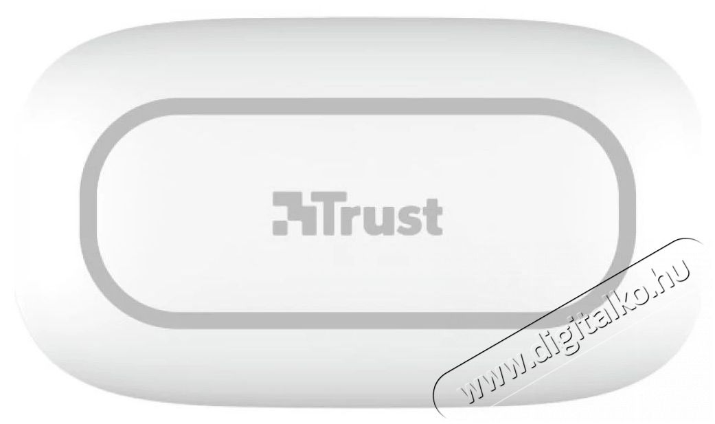 Trust Nika Compact True Wireless Bluetooth fülhallgató - fehér Audio-Video / Hifi / Multimédia - Fül és Fejhallgatók - Fülhallgató mikrofonnal / headset - 379981