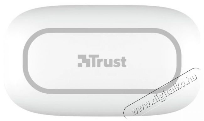 Trust Nika Compact True Wireless Bluetooth fülhallgató - fehér Audio-Video / Hifi / Multimédia - Fül és Fejhallgatók - Fülhallgató mikrofonnal / headset - 379981