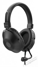Trust Ozo USB fejhallgató - fekete Audio-Video / Hifi / Multimédia - Fül és Fejhallgatók - Fejhallgató mikrofonnal / headset - 379983
