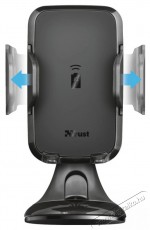Trust Yudo10 vezeték nélküli autós töltő Mobil / Kommunikáció / Smart - Mobiltelefon kiegészítő / tok - Hálózati-, autós töltő - 379988
