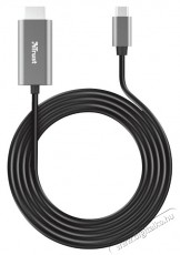 Trust Calyx Usb-C - HDMI kábel Tv kiegészítők - Kábel / csatlakozó - Csatlakozó / elosztó / átalakító - 380526