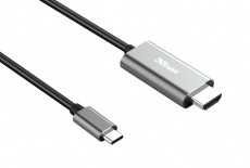 Trust Calyx Usb-C - HDMI kábel Tv kiegészítők - Kábel / csatlakozó - Csatlakozó / elosztó / átalakító - 380526