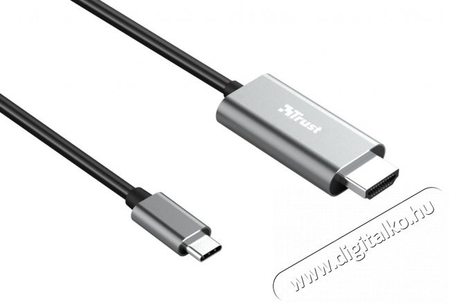 Trust Calyx Usb-C - HDMI kábel Tv kiegészítők - Kábel / csatlakozó - Csatlakozó / elosztó / átalakító - 380526
