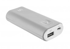 Trust Cinco PowerBank 5200 Portable Charger - grey Mobil / Kommunikáció / Smart - Powerbank / Külső akkumulátor és töltő - 380529