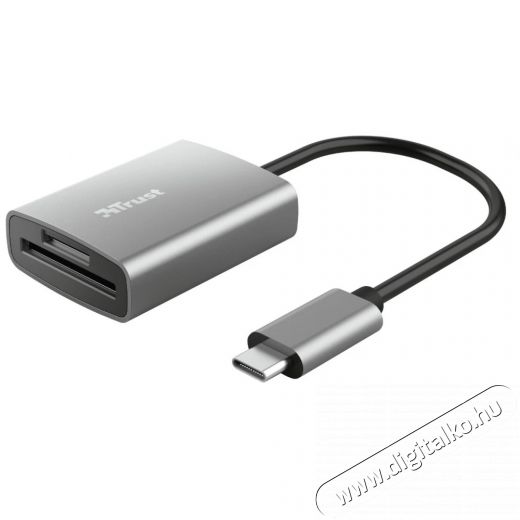 Trust 24136 Dalyx Fast USB-C kártyaolvasó Memória kártya / Pendrive - Kártya olvasó - 380530