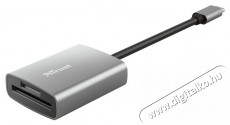 Trust 24136 Dalyx Fast USB-C kártyaolvasó Memória kártya / Pendrive - Kártya olvasó - 380530