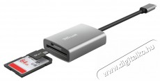Trust 24136 Dalyx Fast USB-C kártyaolvasó Memória kártya / Pendrive - Kártya olvasó - 380530
