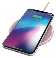 Trust Qylo Fast QI 7.5/10W -wireless rózsaszín töltő Mobil / Kommunikáció / Smart - Mobiltelefon kiegészítő / tok - Hálózati-, autós töltő - 385914