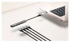 Trust Halyx 4 portos USB 2.0 HUB Iroda és számítástechnika - Notebook kiegészítő - USB hub / elosztó - 387800