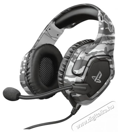 Trust GXT Forze-G PS4 gamer fejhallgató - szürke Audio-Video / Hifi / Multimédia - Fül és Fejhallgatók - Fejhallgató mikrofonnal / headset - 379977