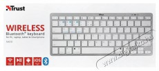 Trust NADO BLUETOOTH KEYBOARD US (23746)-billentyűzet Mobil / Kommunikáció / Smart - Tablet / E-book kiegészítő, tok - Billentyűzet - 401289