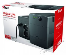 Trust Paxxon 800Va Ups 2 Outlets (23503)-tápegység Iroda és számítástechnika - Számítógép tartozék - Táp kábel - 401299