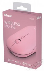 Trust PUCK WRL RCHRGABLE MOUSE PNK (24125)-vezeték nélküli egér Iroda és számítástechnika - Egér - Vezeték nélküli egér - 401312