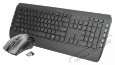 Trust Tecla-2 Wireless Deskset HU (24382)-billentyűzet szett Iroda és számítástechnika - Billentyűzet / billentyűzet szett - Vezeték nélküli - 401321
